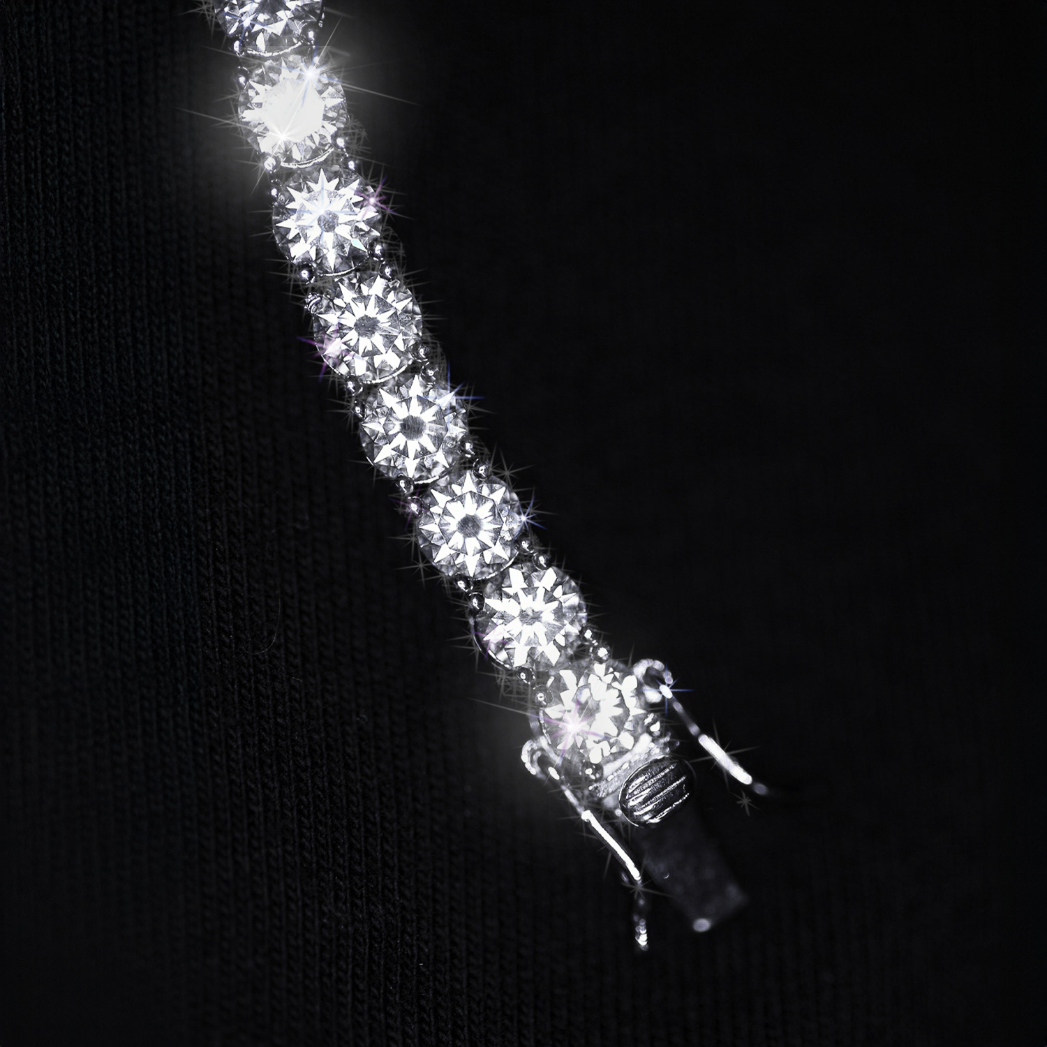 5MM 925S & VVS MOISSANITE TENNIS BRACELET WHITE GOLD