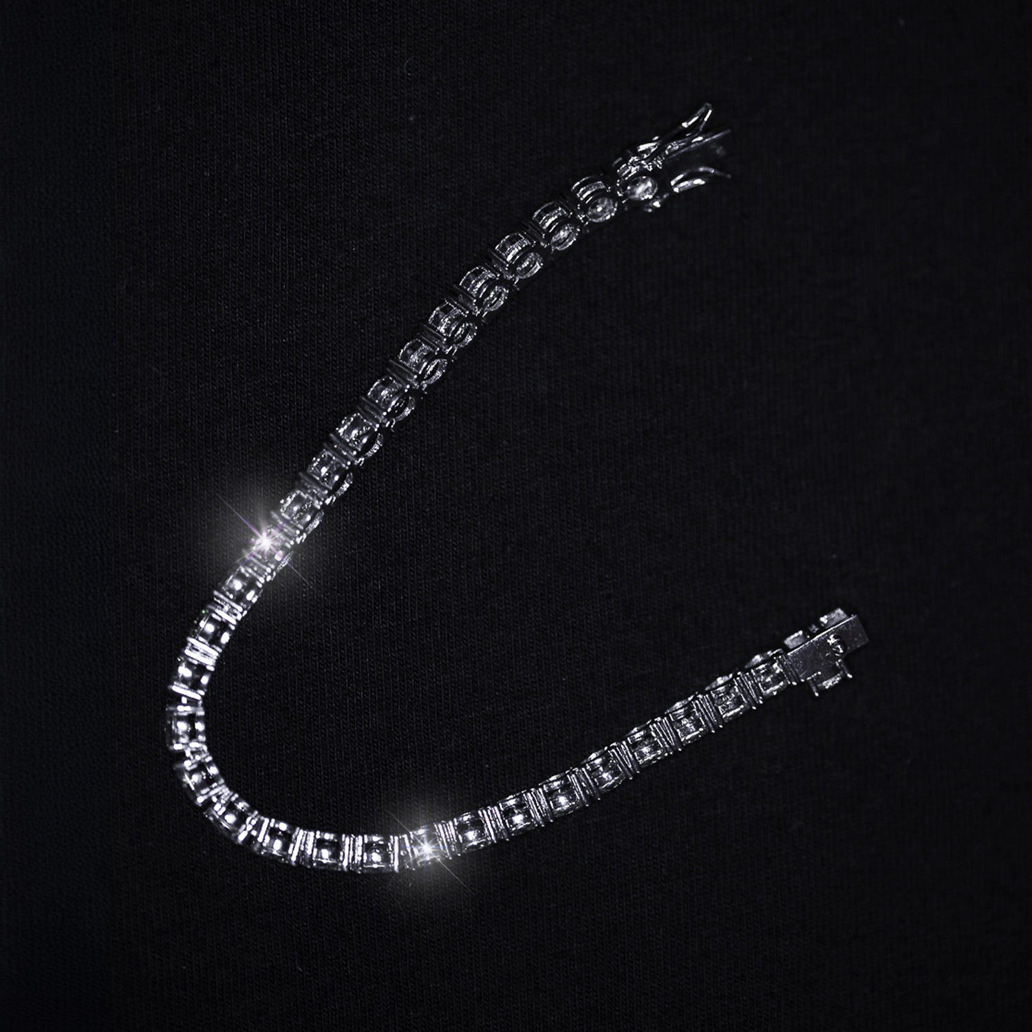 5MM 925S & VVS MOISSANITE TENNIS BRACELET WHITE GOLD